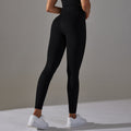 European and american new multi-panel seamless yoga pants - high waist, tummy control, butt lift, compression leggings - breathable workout running fitness pants