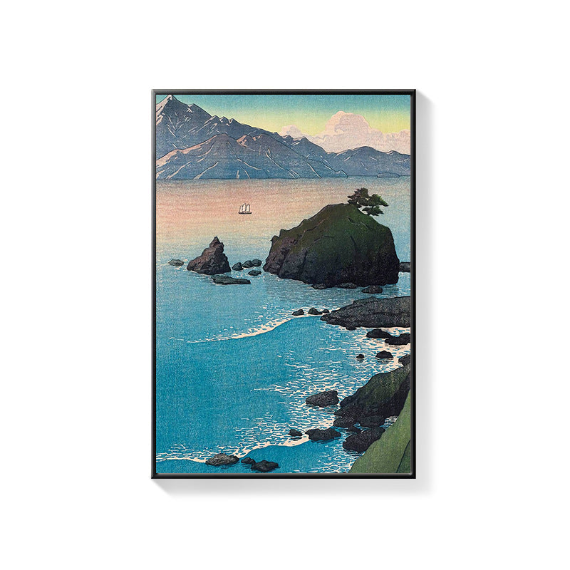 Japanese Mount Fuji decorative painting Ukiyo-e Japanese Japanese Japanese style Japanese style Japanese style restaurant box hanging painting B & B hotel mural