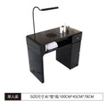 Manufacturer's new casual mesh back chair with marble tabletop single and double multi-functional manicure table table and chair suit