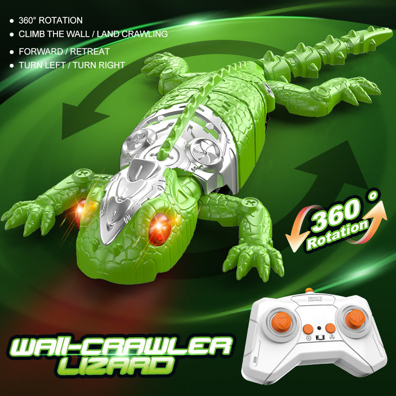 remote control wall-climbing gecko electric simulation lizard bionic chameleon mechanical animal wall-climbing toy car wholesale