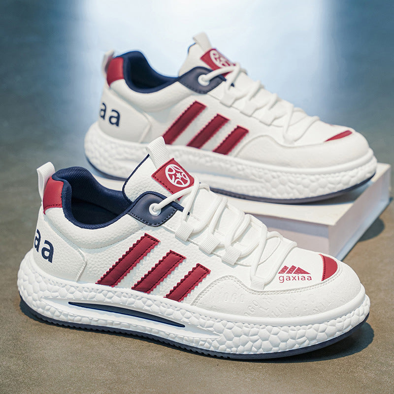 Men's shoes: 2026 spring new arrivals - comfortable, lightweight, stylish casual sneakers, versatile trendy soft-soled chunky dad shoes