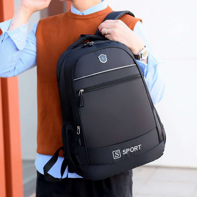 Outdoor Large Capacity Travel Backpack Trend Men's Business Backpack Computer Bag Backpack Student School Bag