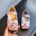 Girls' leather shoes - spring  new collection: princess shoes for baby girls, soft-soled children's shoes, spring/autumn single shoes, pink