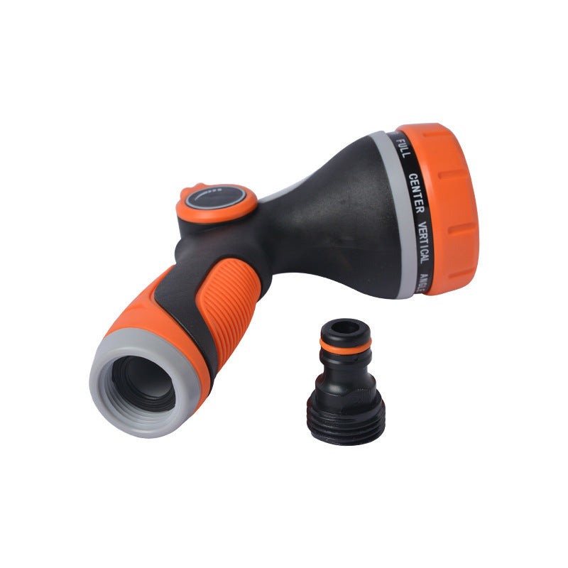 10 functions Garden watering water gun Garden watering artifact Vegetable watering sprinkler ABS glue car wash water gun