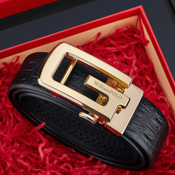 Emperor Paul Belt Men's First Cowhide Fashion Belt Men's Trend Leather Belt Men's Belt Wholesale