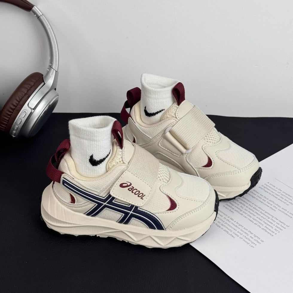 Boys' lightweight athletic shoes, chunky sneakers,  autumn new arrivals, kids' casual shoes, fashionable and versatile girls' running shoes