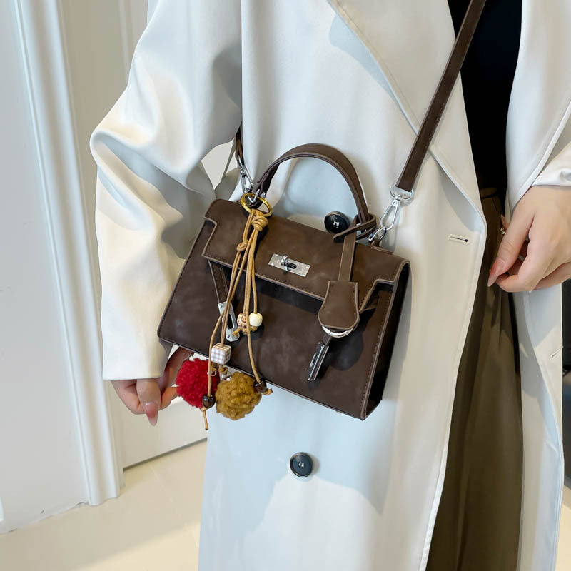2025 new autumn/winter retro high-quality kelly tote bag - bestselling versatile shoulder bag, stylish minimalist crossbody bag