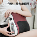 Cervical spine massager neck massage pillow hot compress lumbar lumbar whole body multifunctional car seat for home