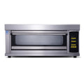Oven commercial computer version electric heating gas one layer two plate oven flat oven luxury baking pizza large capacity