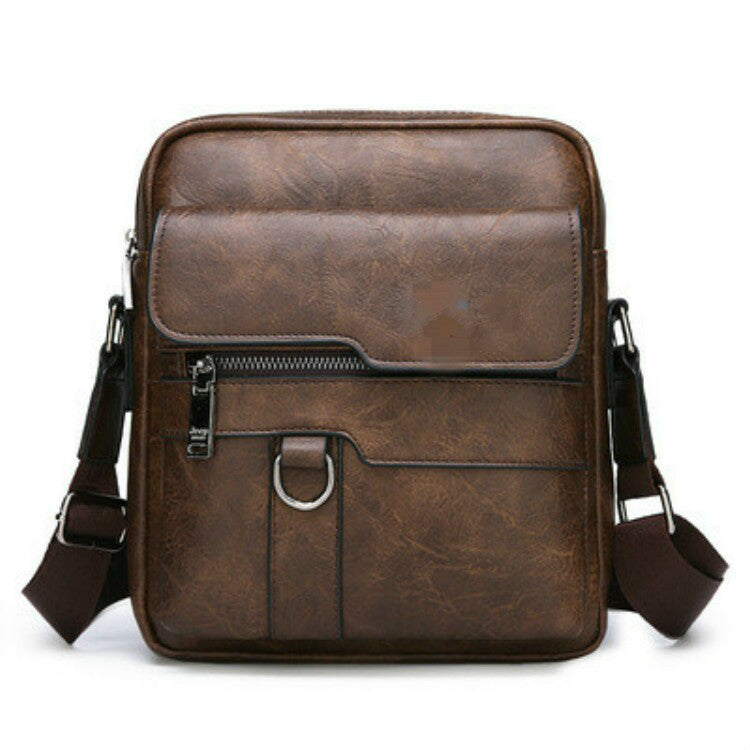 New men's bag men's casual men's bag briefcase one shoulder oblique span bag men's bag boys handbag changed