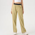 New outdoor running trousers - straight leg, loose fit, lightweight, stretchy, quick-drying, fitness pants with pockets - workwear casual style