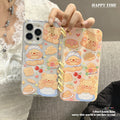 Suitable for apple 16promax kuromi mobile phone case iphone13 creative cartoon protective cover creative cartoon