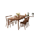 Nordic solid wood dining table & computer desk - perfect for small spaces, student study, and rental apartments - rectangular dining table