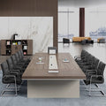Conference table workstation long table conference room reception desk large conference table minimalist modern table and chair set