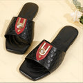 Slippers summer 2025 new arrivalfashionnon-slip women's outwear flats sandals summer