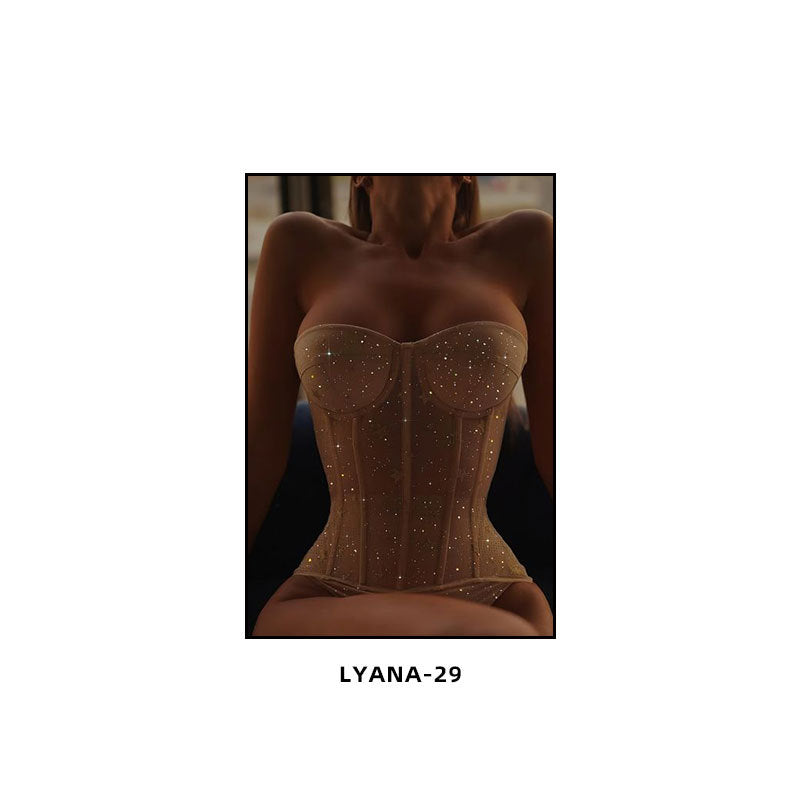 Advanced beauty salon decorative painting modern medical beauty plastic surgery front desk entrance corridor wall painting light luxury flash diamond hanging painting