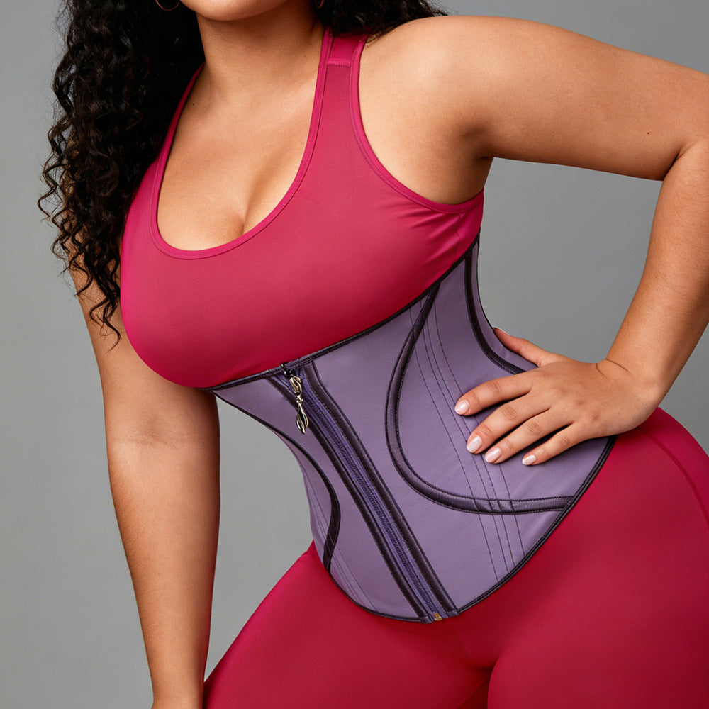 Xiyin  fashion latex waist tightening abdominal belt sports belt body manager shaping belt
