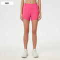 Loose quick-drying sports shorts for women summer lined running training fitness pants high waist yoga shorts d25004