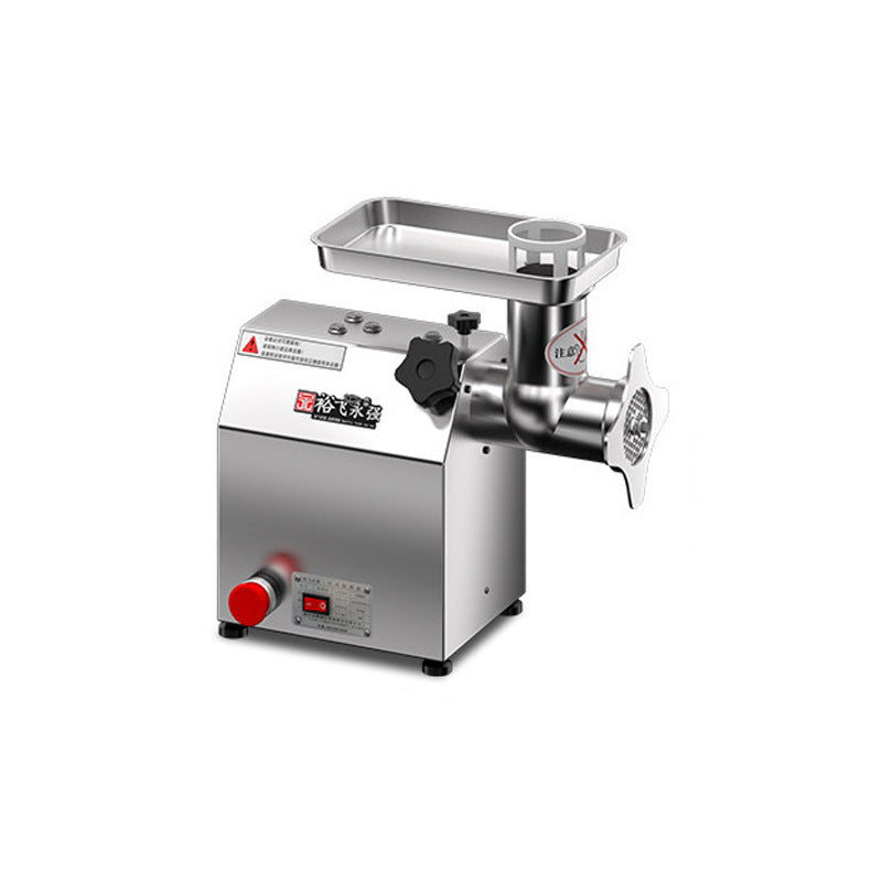 Yufei yongqiang meat grinder commercial electric stainless steel high power desktop multifunctional grinding meat sausage stuffing machine