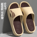 New men's slippers - summer outdoor wear, korean style, trendy & fashionable, indoor home use, soft sole, one-strap sandals