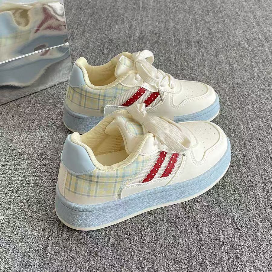 Girls' sneakers:  spring/summer new collection - soft-soled athletic shoes for kids, lightweight running shoes for mid-to-large children, trendy casual shoes