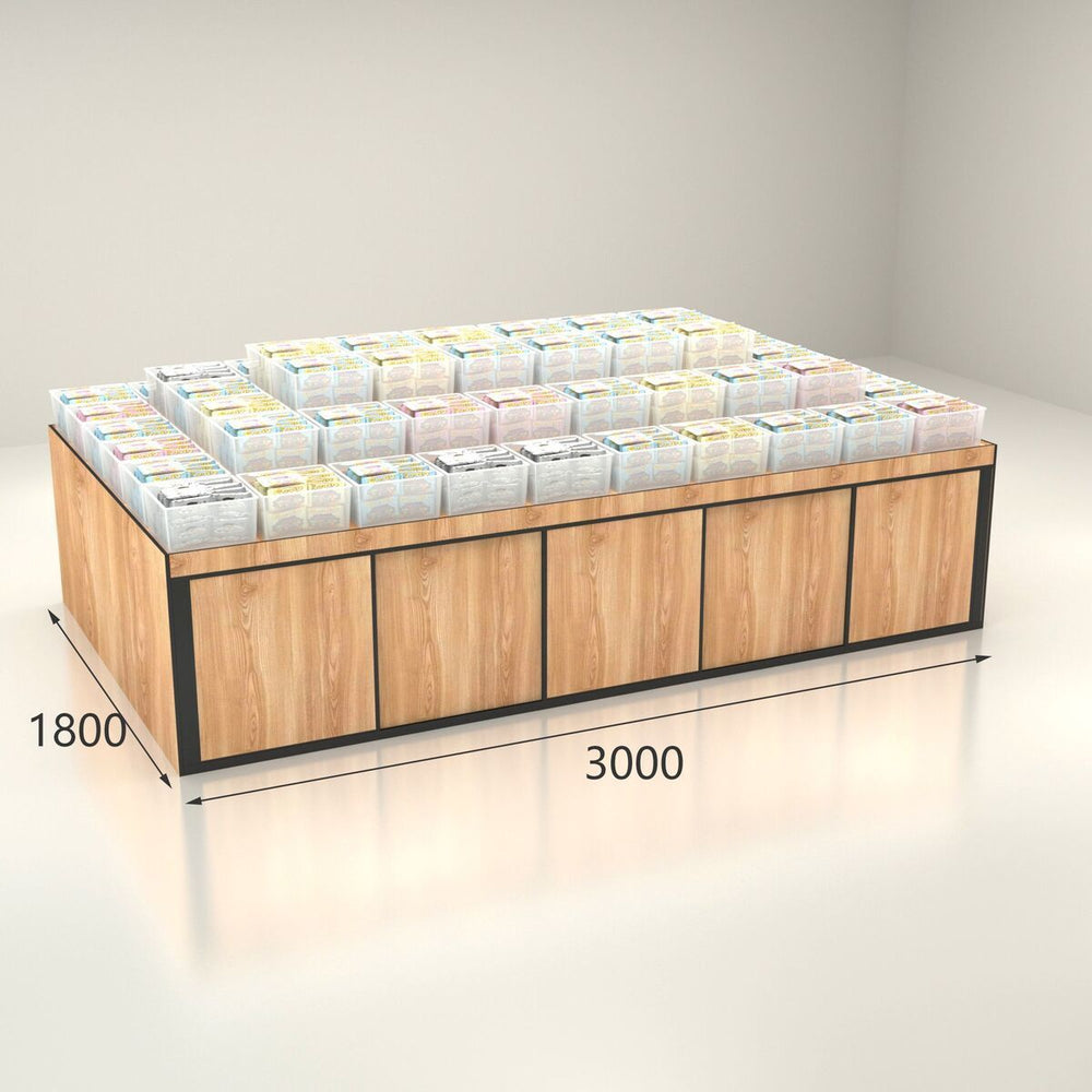 Supermarket shelf display rack bulk food cabinet island cabinet dried fruit candy biscuits bulk cargo cabinet bulk snack shelf