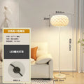 Fish scale floor lamp classypopular living room bedroom decoration floor lamp accessible luxurygirl style grids column lamp
