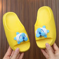 2024 kids' slippers - summer home, girls' cartoon indoor/outdoor, bathroom baby slippers, ages 3-9, cute sandals