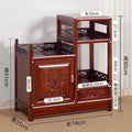 Living room tea cabinet old elm chinoiserie tea table solid wood sideboard sofa side cabinet restaurant wine cabinet locker