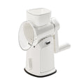 Multifunctional vegetable cutter - hand-cranked, easy to use: shreds, slices, grates potatoes, and grinds nuts