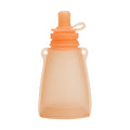 Wowoh cross-border baby portable milk bag, kids' squeeze fruit puree bag, infant food-grade silicone milk storage bag