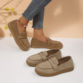 plus size spring autumnew arrival loafers women's round toe flats slip-on lazy exportfashionflats wholesale