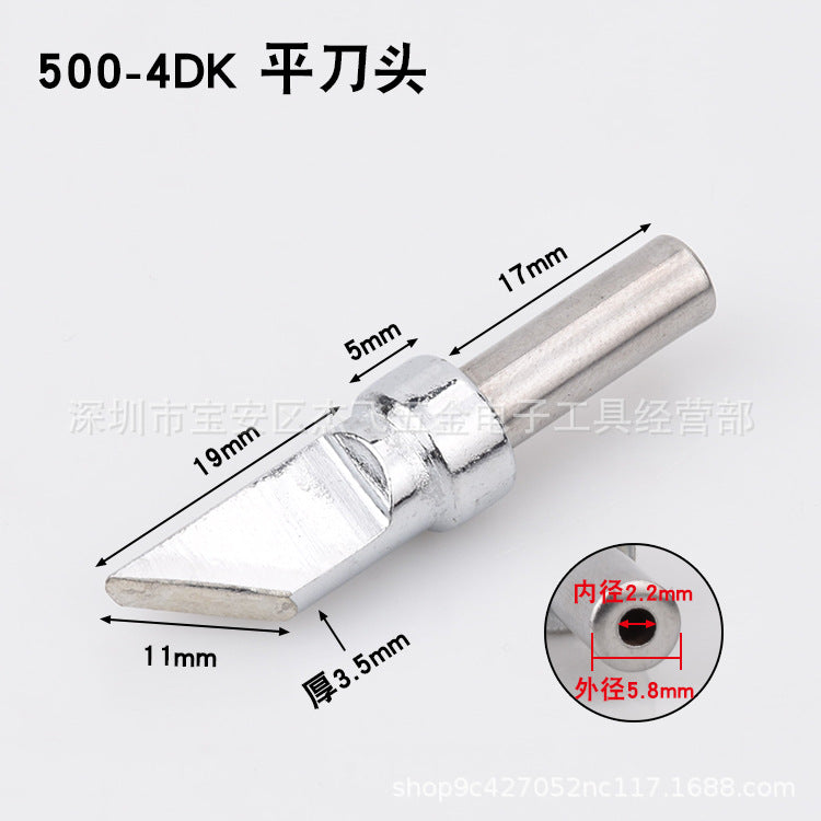205 soldering iron head 500-4C/5C/6C8C soldering iron nozzle, high frequency 150W high power 3000A soldering iron head 500-K