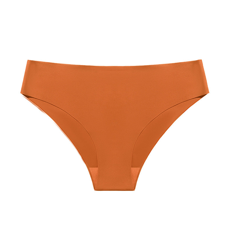 personalized factory plus size underwear fashion sports fitness yoga pants low waist ice silk seamless briefs
