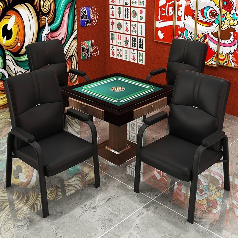 Mahjong chair, special mahjong room for chess and card room, mahjong chair, not tired after sitting for a long time, for home backrest, teahouse mahjong stool