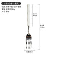 Carefully selected bamboo bead handle stainless steel knife, fork and spoon, western food steak knife, fruit fork, creative tableware suit wholesale