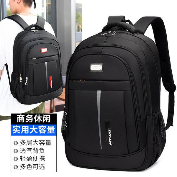 Wholesale Backpack Men's Large Capacity Water-proof Business Commuter Travel Computer Backpack High School College Student School Bag
