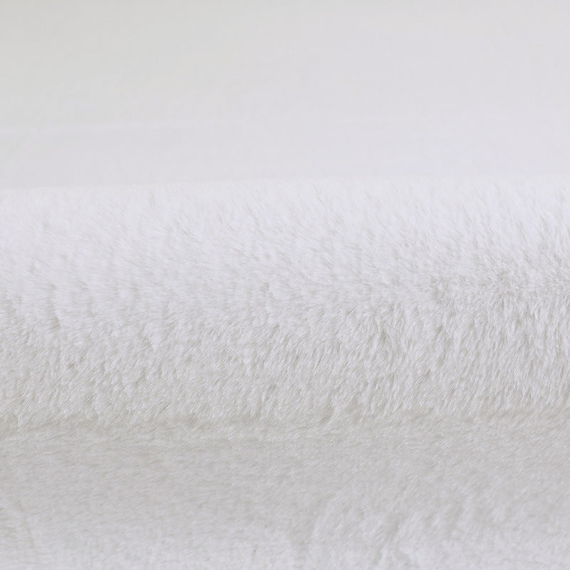 Imitation rabbit fur carpet bedroom bedside blanket thick living room cloakroom whiteinsstuffed room sofa floor mat bay window