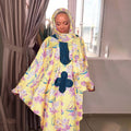 Aliexpress   summer hot selling printing robe fashionplus size african women's dress comes with headscarf