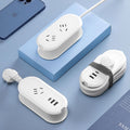 Portable multifunctional usb mini power strip - student travel home use - extendable office power strip socket