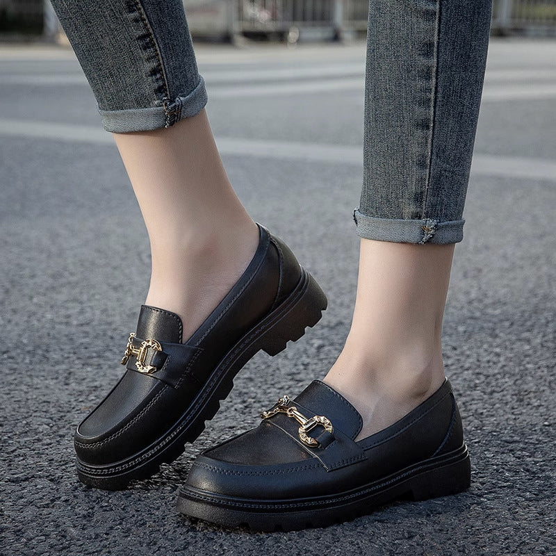 Women's non-slip thick-soled rain boots - versatile, casual, waterproof shoes for students - stylish low-cut rain slippers for rainy days