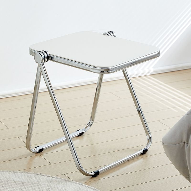 Transparent foldable small coffee table casualfor homecasual sofa corner table balcony small table scandinavianaccessible luxury bedroom side table