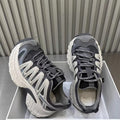 European style chunky platform sneakers for women, 2026 new spring fashion, versatile height increasing casual athletic shoes, trendy ins style flats