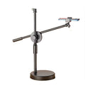 Overhead shot stand with fill light kit - live streaming light, phone holder, telescopic & adjustable, perfect for influencer livestreams and online classes