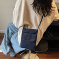 Denim bag autumn/winter 2025 new arrival: unique pleated shoulder & crossbody bag - casual, stylish, versatile bucket bag