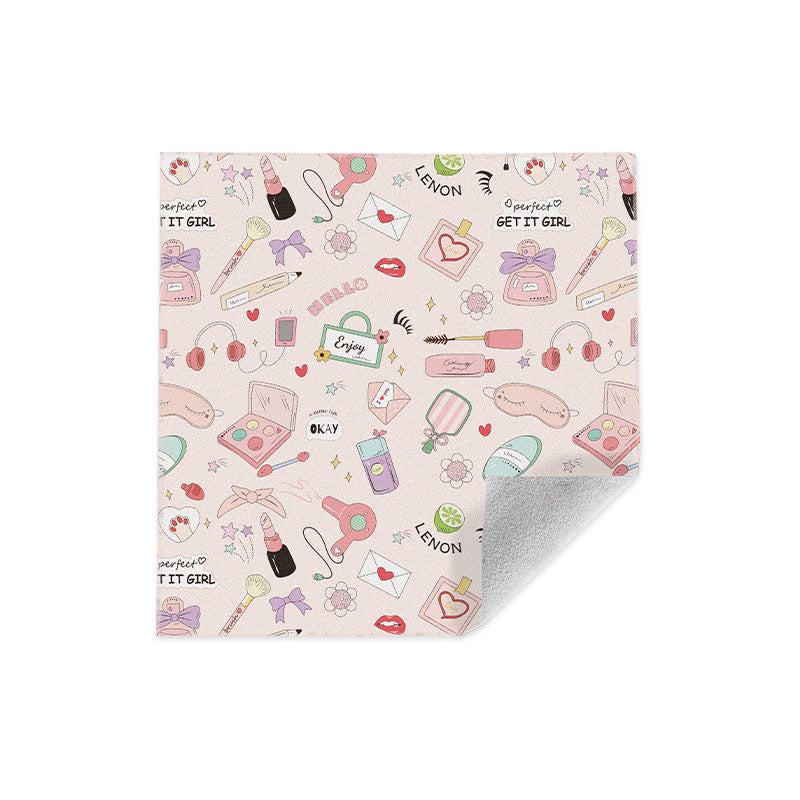Self-adhesive sticker camera storage bag cat sticker cloth anti-grab and anti-run artifact cute cartoon sticker storage