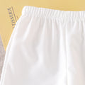 Girls' 3d floral outfit: yellow mesh flower sleeveless tank top & white wide-leg pants - fresh summer style