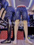 Summernew arrivalprintingmenhalf lengthjeans shorts wholesalemen jeans shorts wholesale
