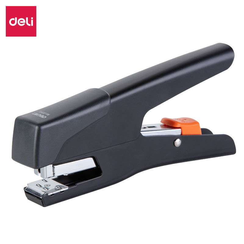 Deli 0358 Hand-held labor-saving stapler Student household stapler Universal No. 12 nail labor-saving type