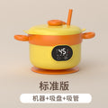 Smart charging thermostatic bowl, heated food bowl, baby insulated bowl, home use no-fill water baby & kids tableware, portable